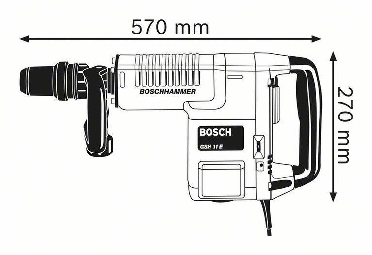 ბოშის სანგრევი (ატბოინიკი) Bosch GSH 11
