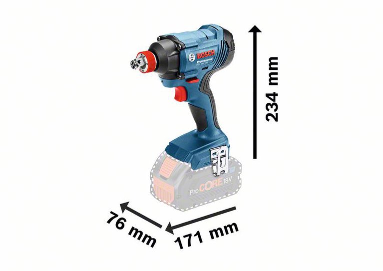 GDX 180-LI Cordless Impact Driver/Wrench | Bosch Professional