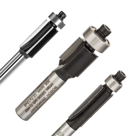 Flush Trim Bits Bosch Professional Accessories