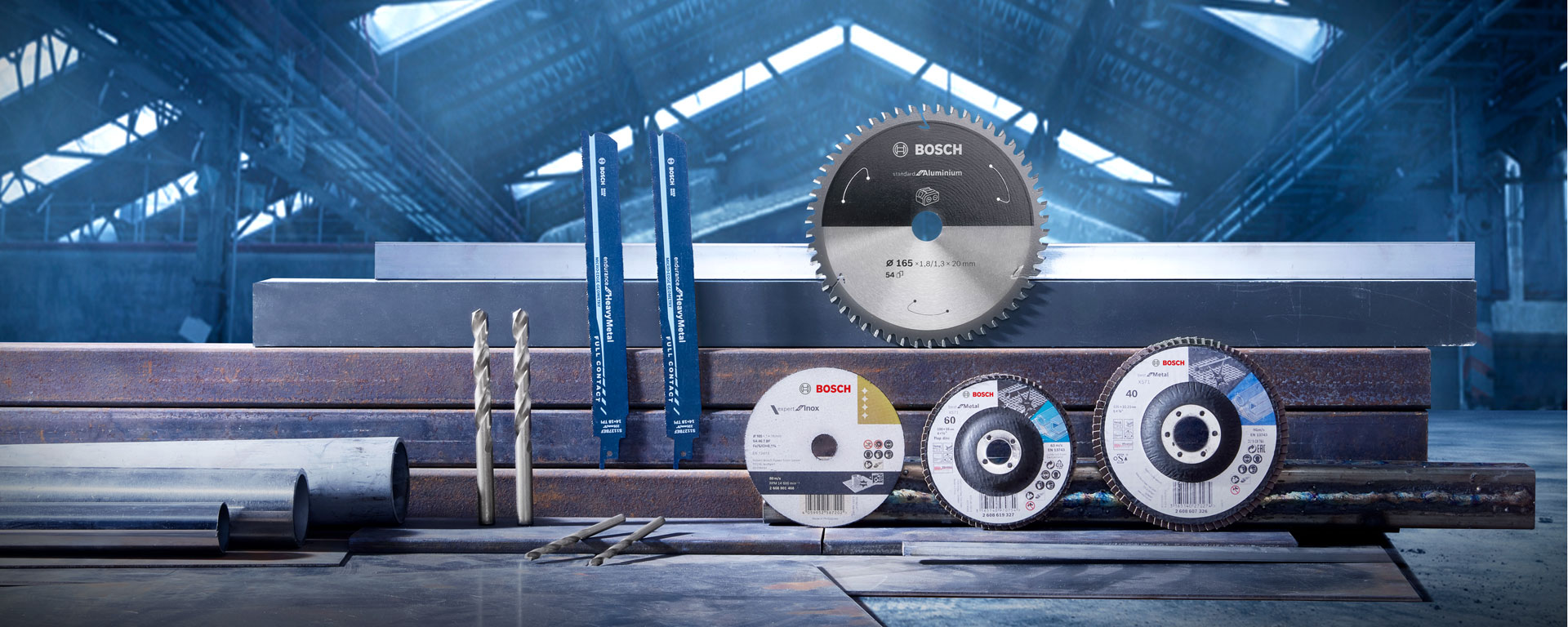BOSCH PROFESSIONAL<br/>FOR EFFECTIVE METAL WORKING